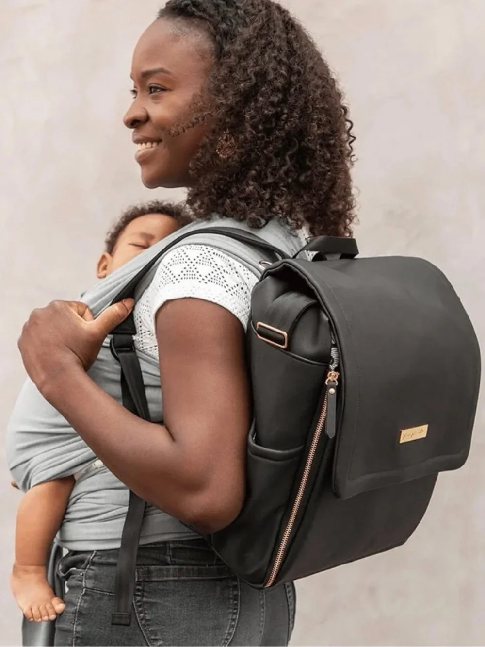 Petunia Pickle Bottom boxy backpack diaper bag